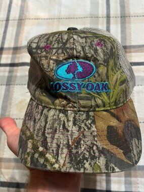 Mossy Oak Camo Trucker Hat | Camouflage Snapback Cap